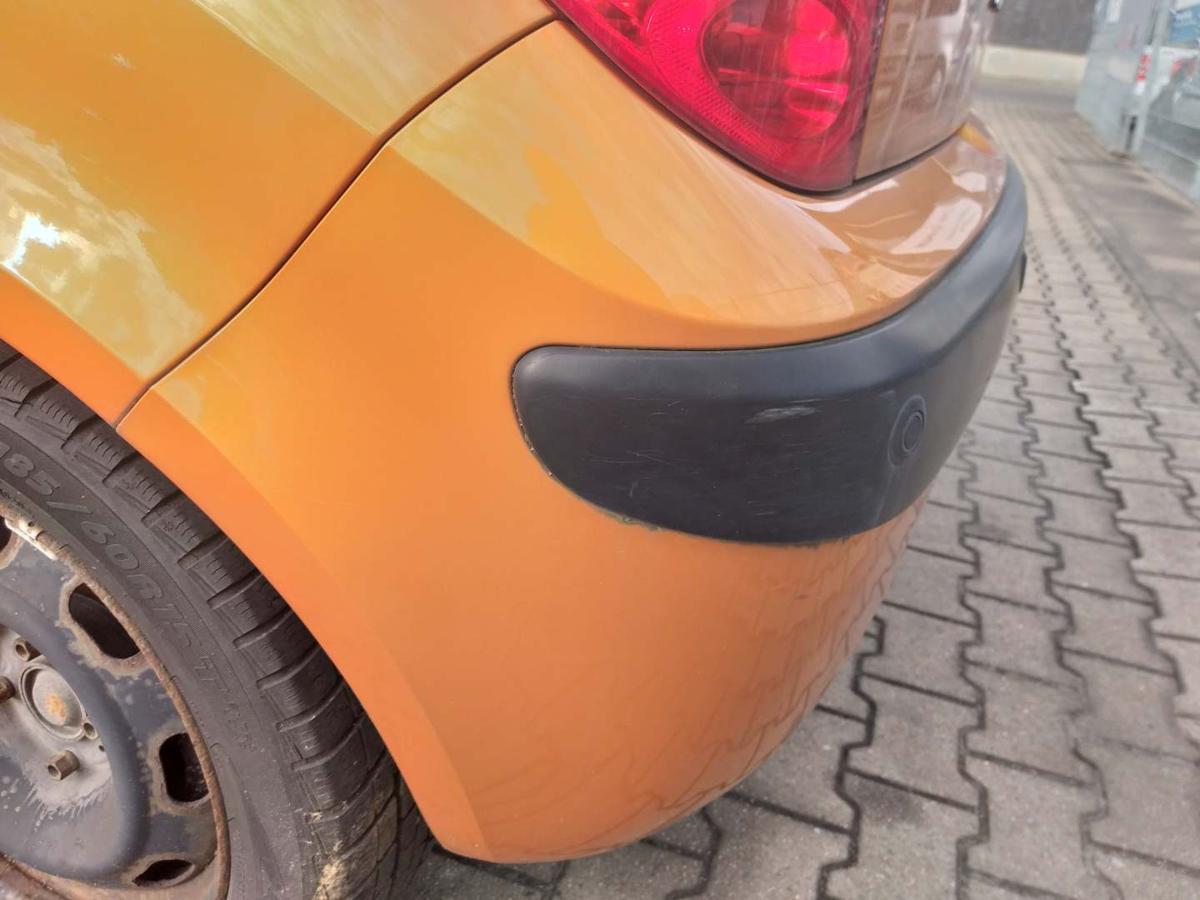 Peugeot 1007 original Stoßstange Stossfänger hinten KHW Orange Salamanque Bj.2005